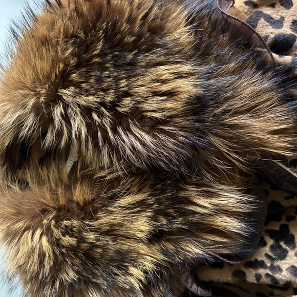 Leopard coat NWT jacket CACHE’. LUXE - Picture 10 of 11